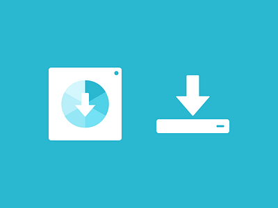 Save Icons - Rebound flat icon rebound