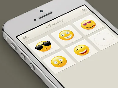 Smiley Gallery app iphone smiley