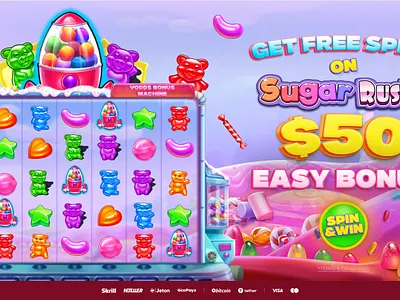 Sugar Rush Promotional Design sweet theme