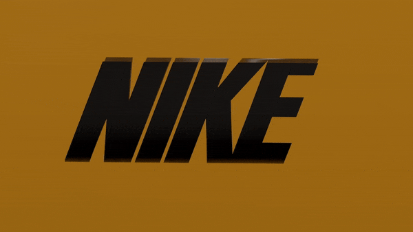 Nike 3D Logo Animation Render