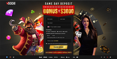 Same Day Deposit Promo Design engaging design