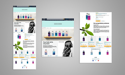 Amazon Storefront For Honey & Chrome amazon store graphic design web design