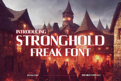 Stronghold Freak Font amazing font font fonts freak freak font mega font modern font movie fonts special fonts stronghold super fonts typeface