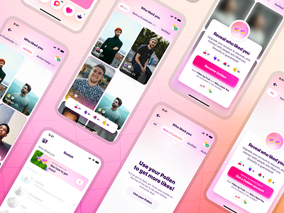 Who like you? 👀 app dating mobile ui