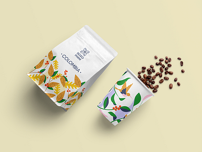 COLOMBIA BRAND PACKAGING 3d branding design graphic design illustration logo mockup ui ux vector