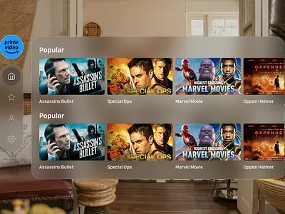 Spatial Tv App Clean UI Design spatial app spatial clean ui design spatial tv app spatial tv app clean ui design spatial ui design