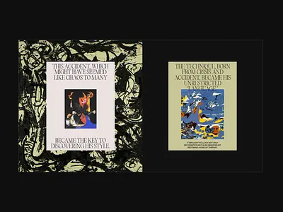 ARTEMOTIONS_JACKSON POLLOCK_ artemotions design design 2025 landing page longread typography ui uxui vvarvanskyi web design webdesign 2025 webdesign trends website