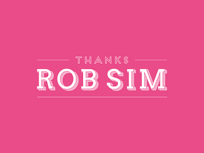 Hello Dribbble! debut minimal thank you thanks type typography
