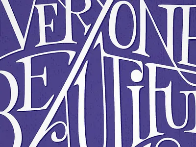 Beautiful andy warhol lettering typography vector