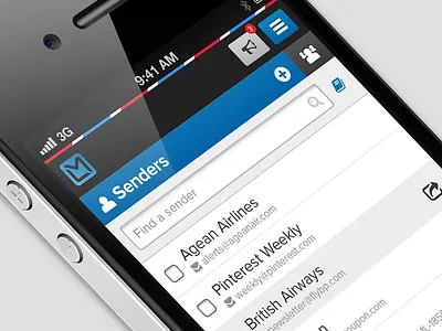 Mobile Header WIP header menu mobile ui