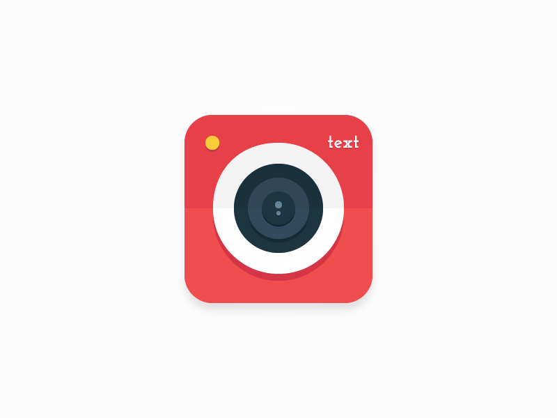 Icon camera design flat icon icons illustration ios logo logo design ui user interface ux