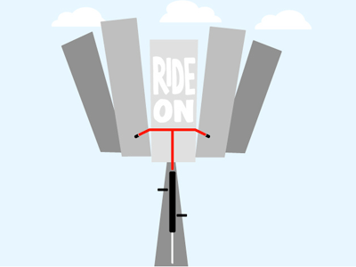 Ride On bike biking blue red ride ride on skyline wheel