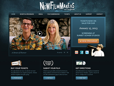 Newfilmmakersla festival film fldesign movie newfilmmakers