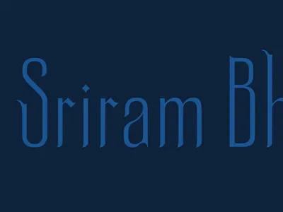Sriram Bhat brand identity kyle poff logo typography
