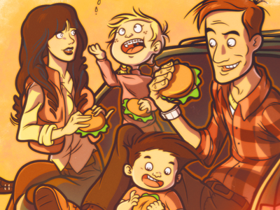 Concept art art concept family illustration