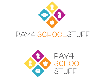 First Logo Draft education identity logo online pay school