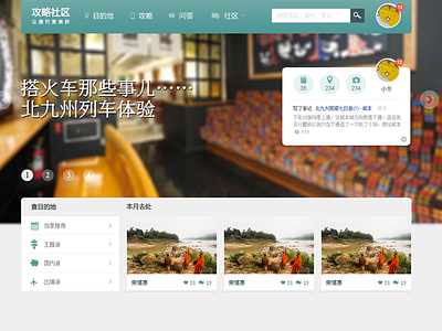 a "trip advisor" website