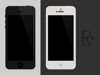 iPhone 5/4S/4 PSD free iphone iphone 4 iphone 5 psd template