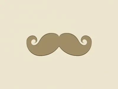 Mustache drawing illustration mustache