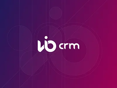 VIOcrm branding crm custom font it logo software typo typography