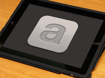 Albert Slow icon app application blue college food interface ipad orange recipe recipes ui user interface