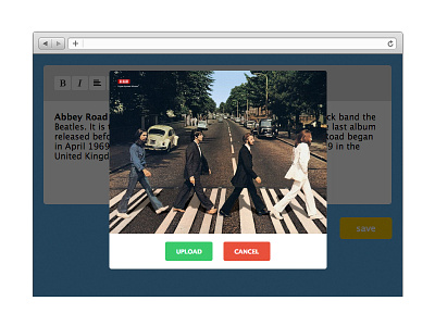 Wysi5upload editor flat flat ui wysihtml5 wysiwyg