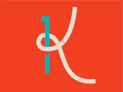 "K" k letter vector