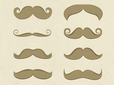 Mustaches drawing illustration mustache