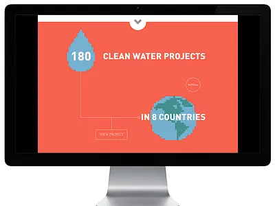 Homepage Scroll illustration layout pixel scroll ui web web design website