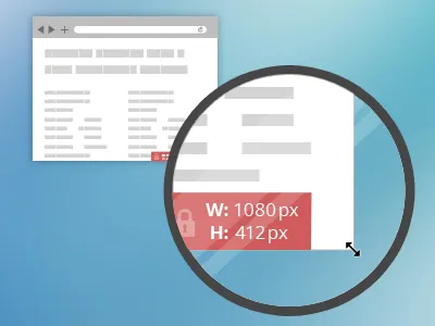 Pixel indicator developer tool flat pixel