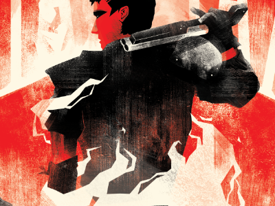 Righteous Ride / WIP digital exhibition film painting poster show