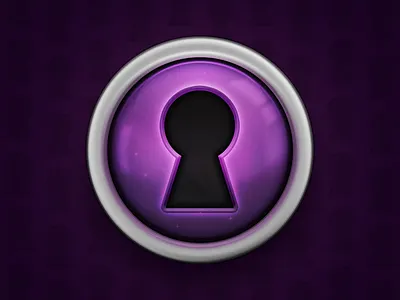 Passlocker Mac App Refined Icon app icon lock mac passlocker password purple safe