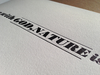 letterpress letterpress typography