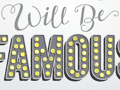 Famous andy warhol lettering typography vector