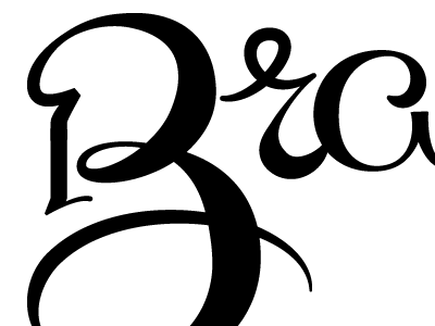 ReBrand - Brance's Sweets branding identity lettering logo typography