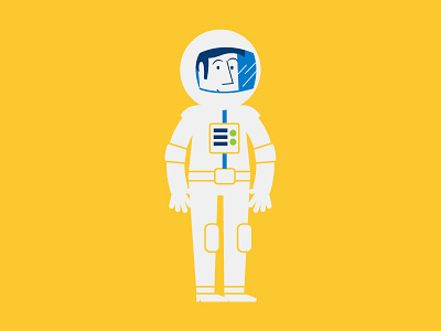 Rocketman astronaut elton john illustration retro rocketman simple space vector