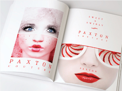 Paxton Couture editorial fashion layout magazine photo editing