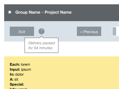 Review Countdown Wireframe app product samahub timer tooltip ui web wireframe