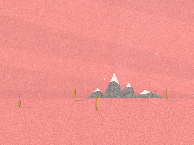 Mountains animation background desert mountains