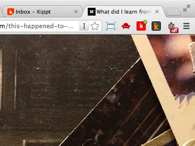 Quick open request to @Kippt extension feature kippt request