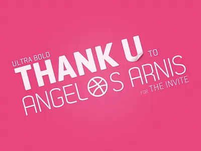 Thank U ANGELOS ARNIS debut