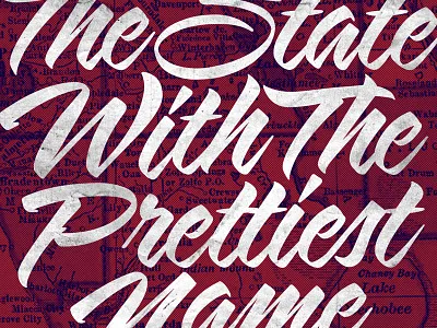 Florida design miami poster type typography