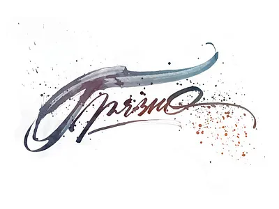 Colapen letters: Грязно calligraphy colapen lampas lettering pokras