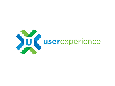 UX Horizontal brand internal department logo mark ui user experience user interface ux