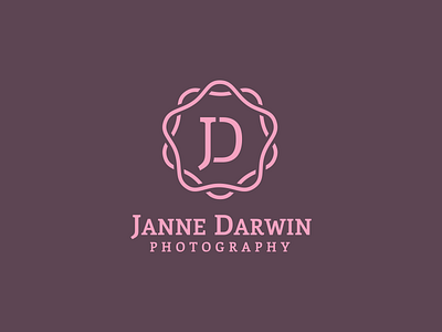 Jane Darwin - wedding photographer monogram brand mark logo logo mark monogram photography photography logo design simple wedding wedding photographer