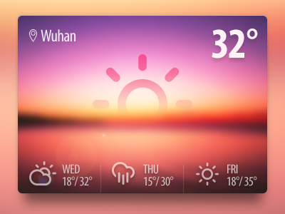 Summer's Coming ... app hot summer sun ui weather