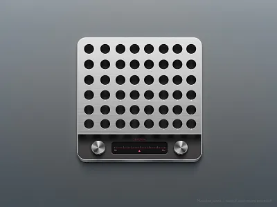 control app crab fm icon ios ipad music radio ui