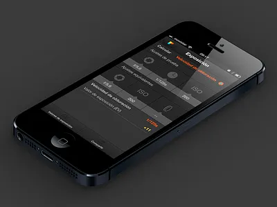 Photopills Exposure app design interface ios iphone mobile moon photo photography sun ui ux