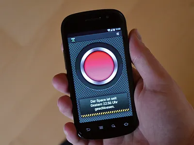 Hackerspace App android app concept design hackerspace