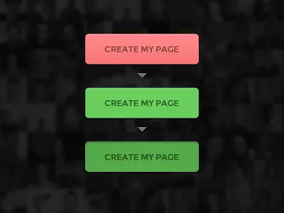 Create My Page Button button click hover push select ui